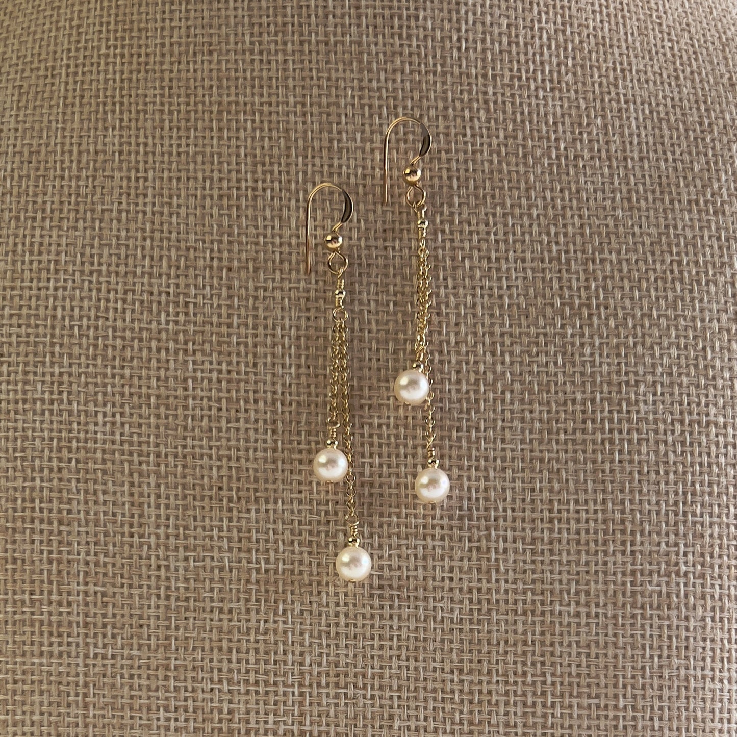 Akoya Pearl Drop Earrings
