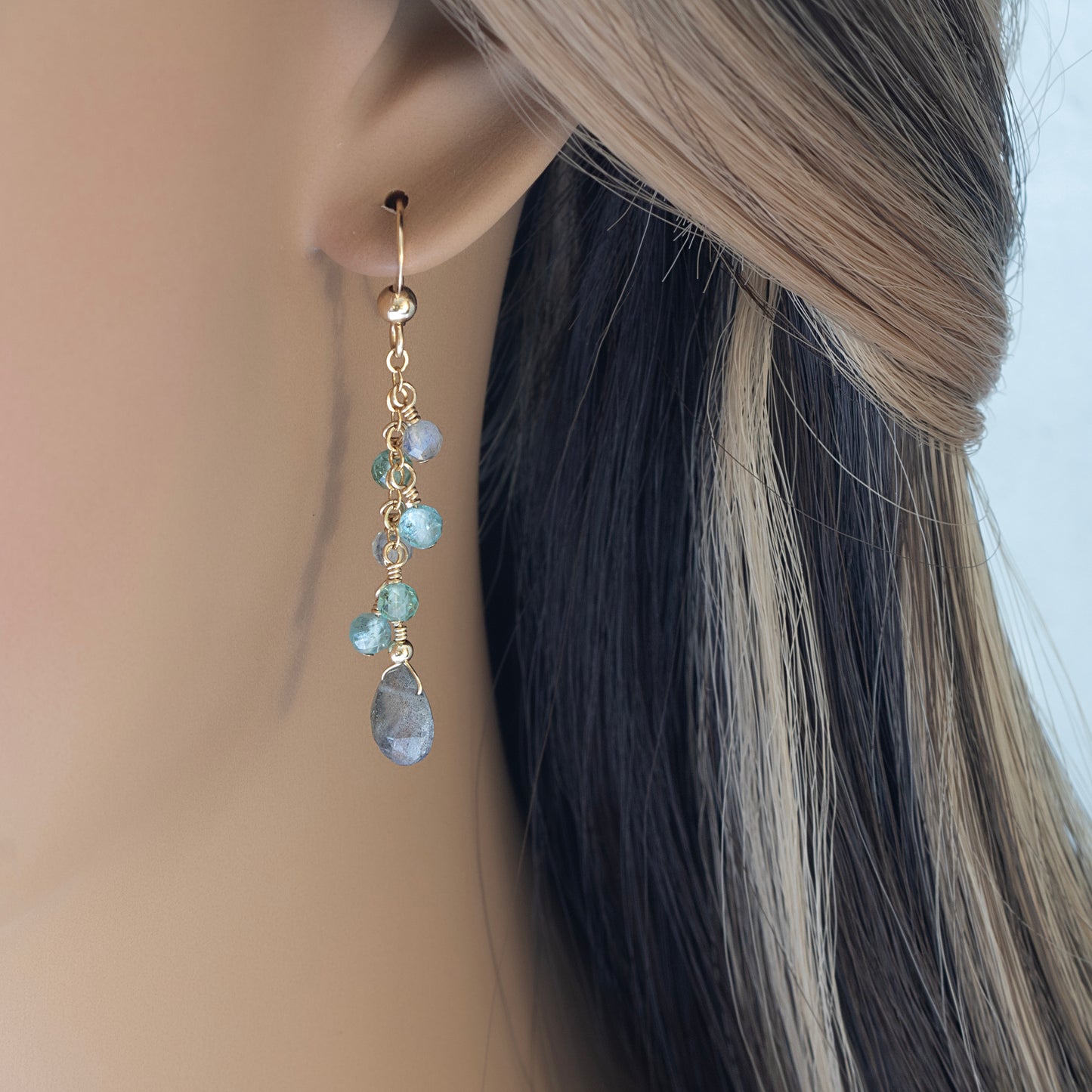 Labradorite Drop Earrings