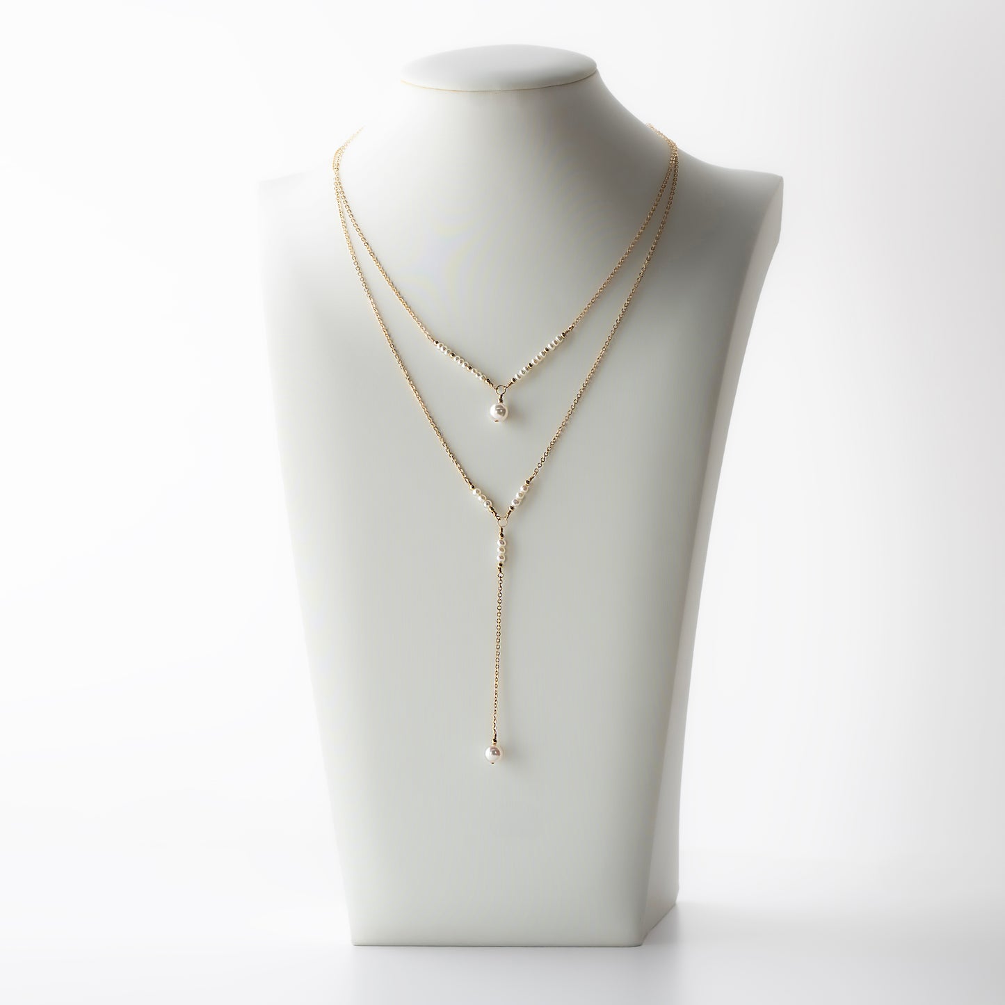Akoya Pearl Lariat Necklace