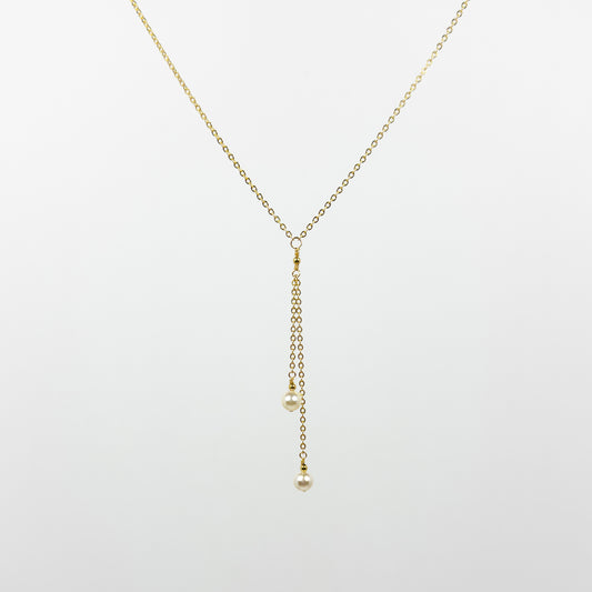 Akoya Pearl Drop Necklace