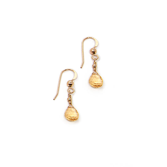 Citrine Drop Earrings