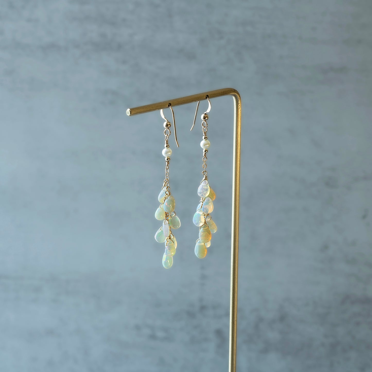 Opal Cascade Earrings