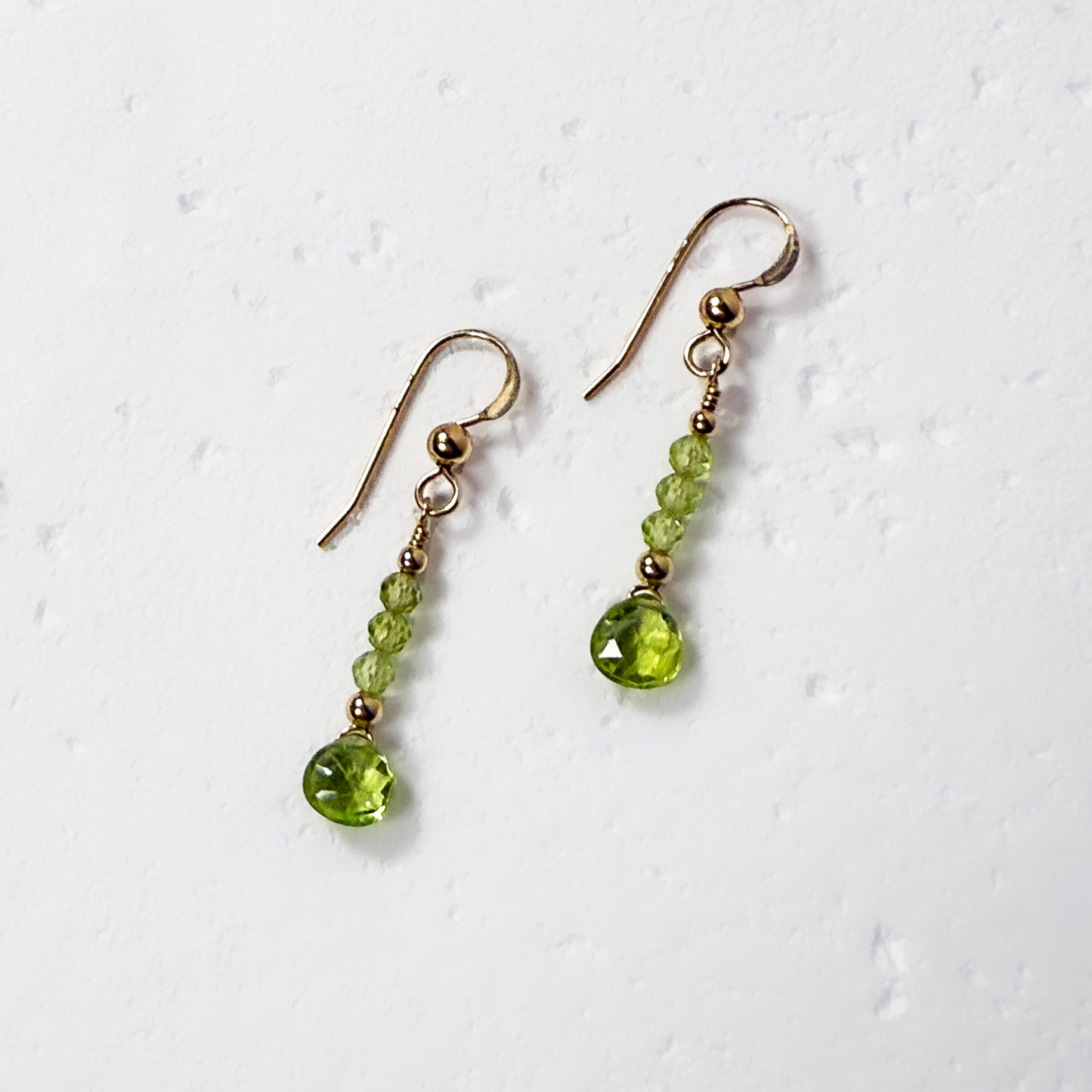Peridot Drop Earrings [02]