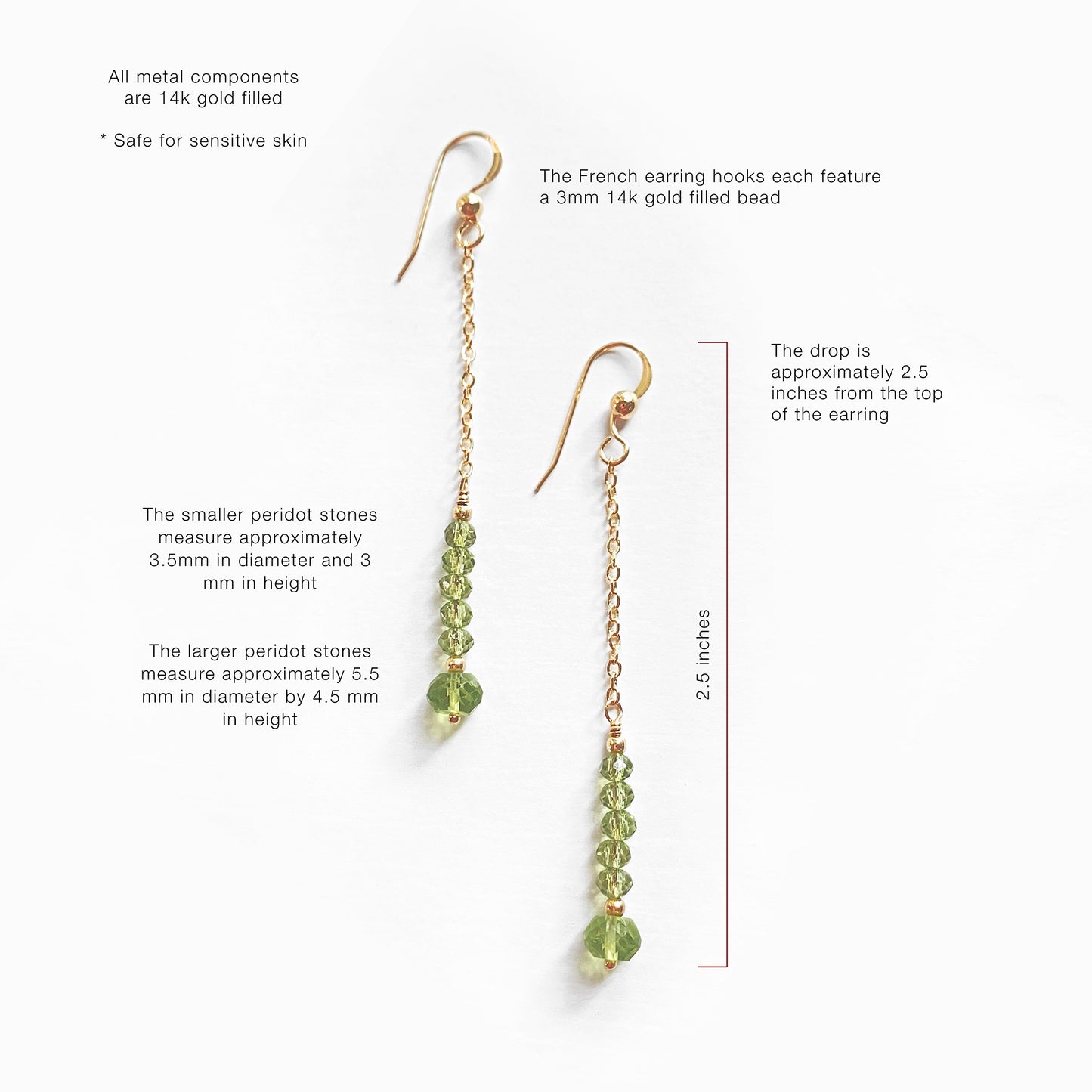 Peridot Earrings