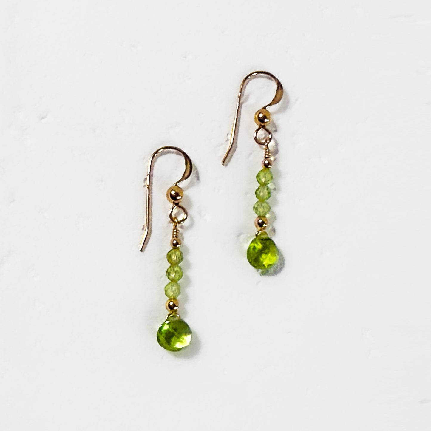 Peridot Drop Earrings [02]