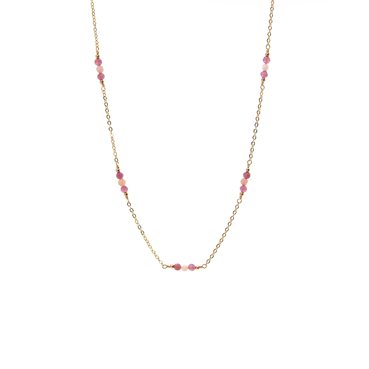 Johanna Pink Tourmaline and Pink Opal Jewelry Set