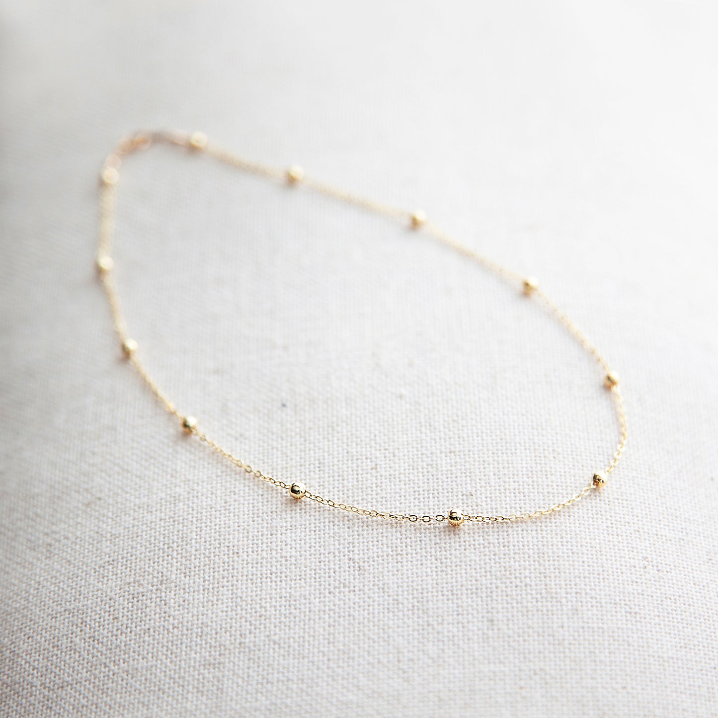 Gold Station Necklace